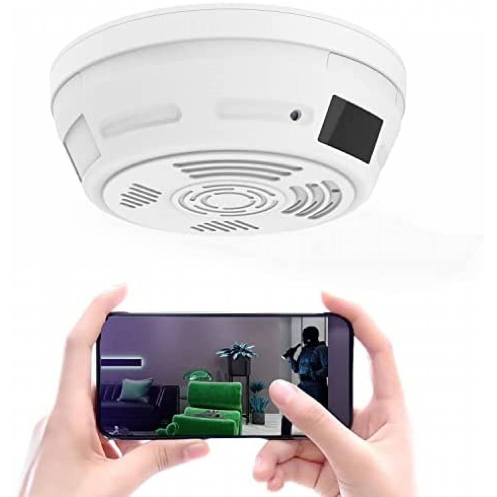Camara Oculta Soyzedi Detector Humo HD Espia WiFi 1080p