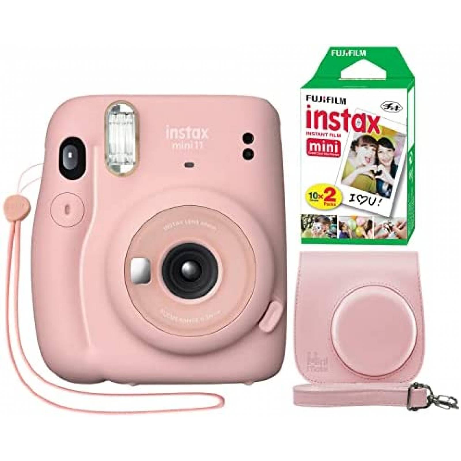 Camara Instantanea Fujifilm Instax Mini 11 Rosa -Paquete