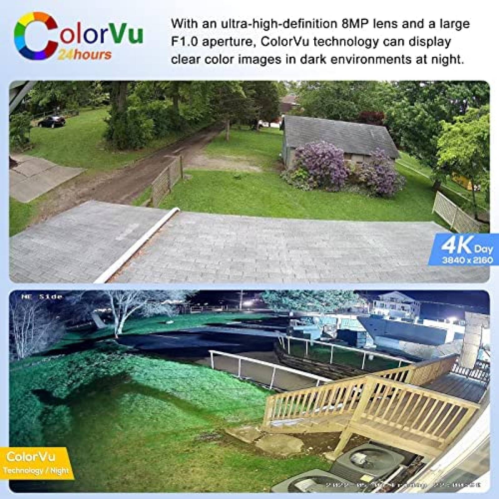 Camara de Seguridad PANOEAGLE PG2387C 8MP IP PoE Exterior