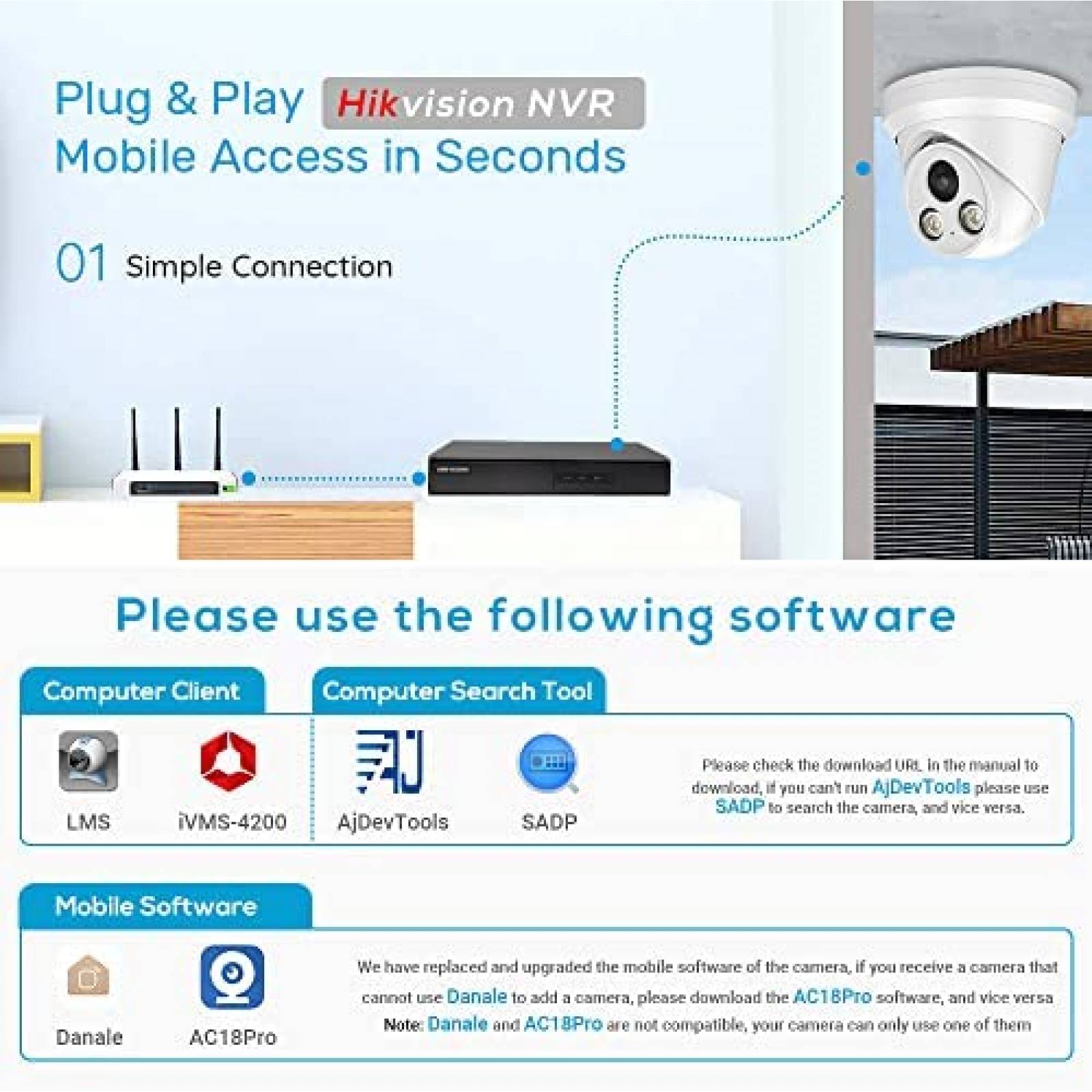 Camara de Seguridad PANOEAGLE PG2387C 8MP IP PoE Exterior