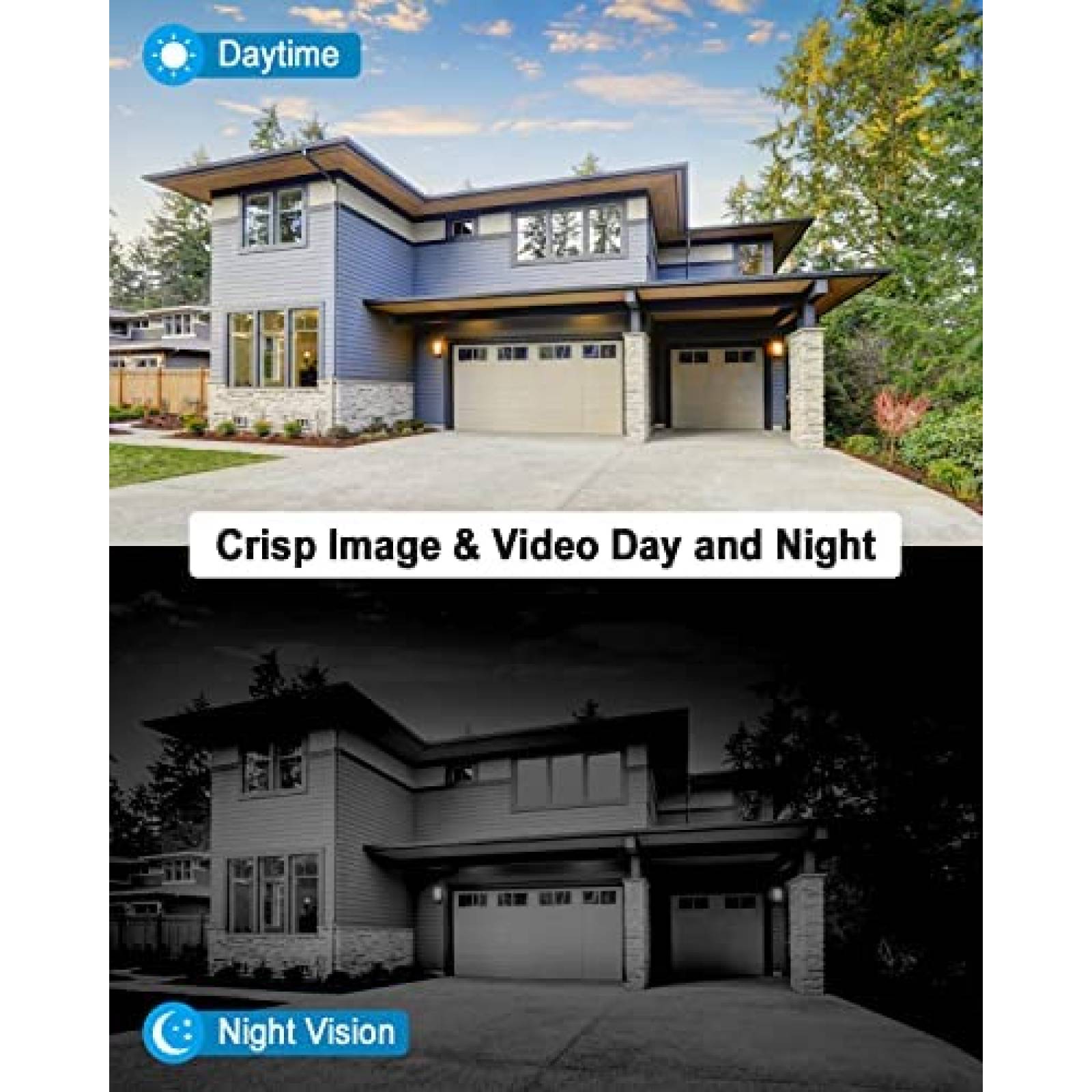 Camara de Seguridad ANRAN Q3 Solar Exterior Vision Nocturna