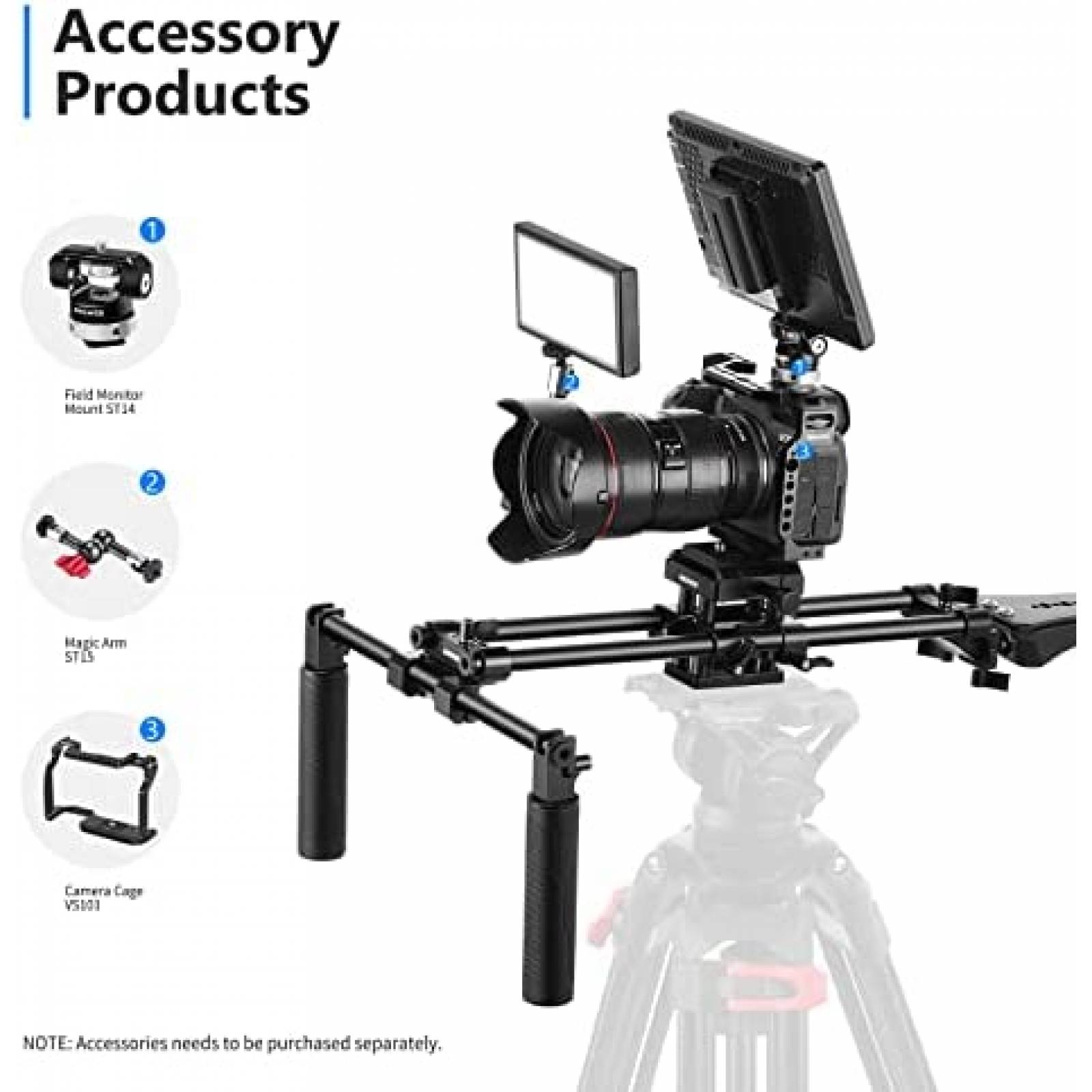 Estabilizador de Camara Neewer ST34 de Hombro con Deslizador