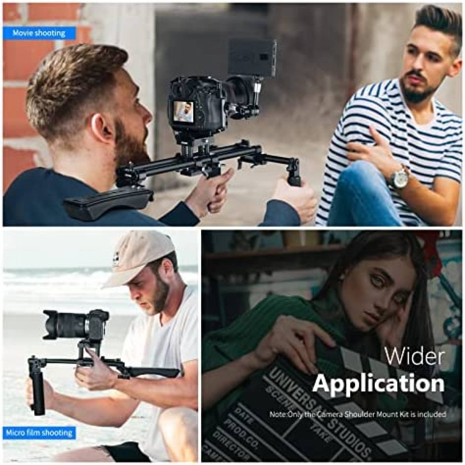 Estabilizador de Camara Neewer ST34 de Hombro con Deslizador