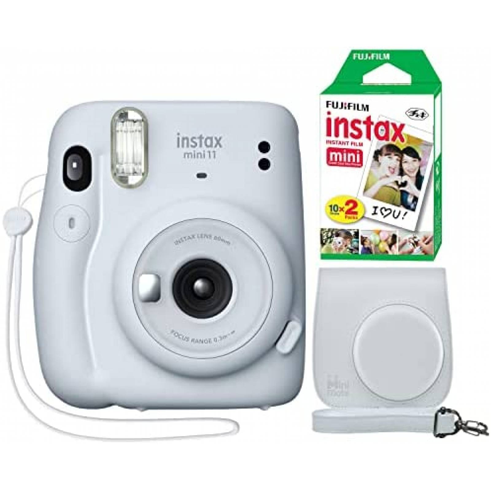 Camara Instantanea Fujifilm Instax Mini 11 Blanco -Paquete