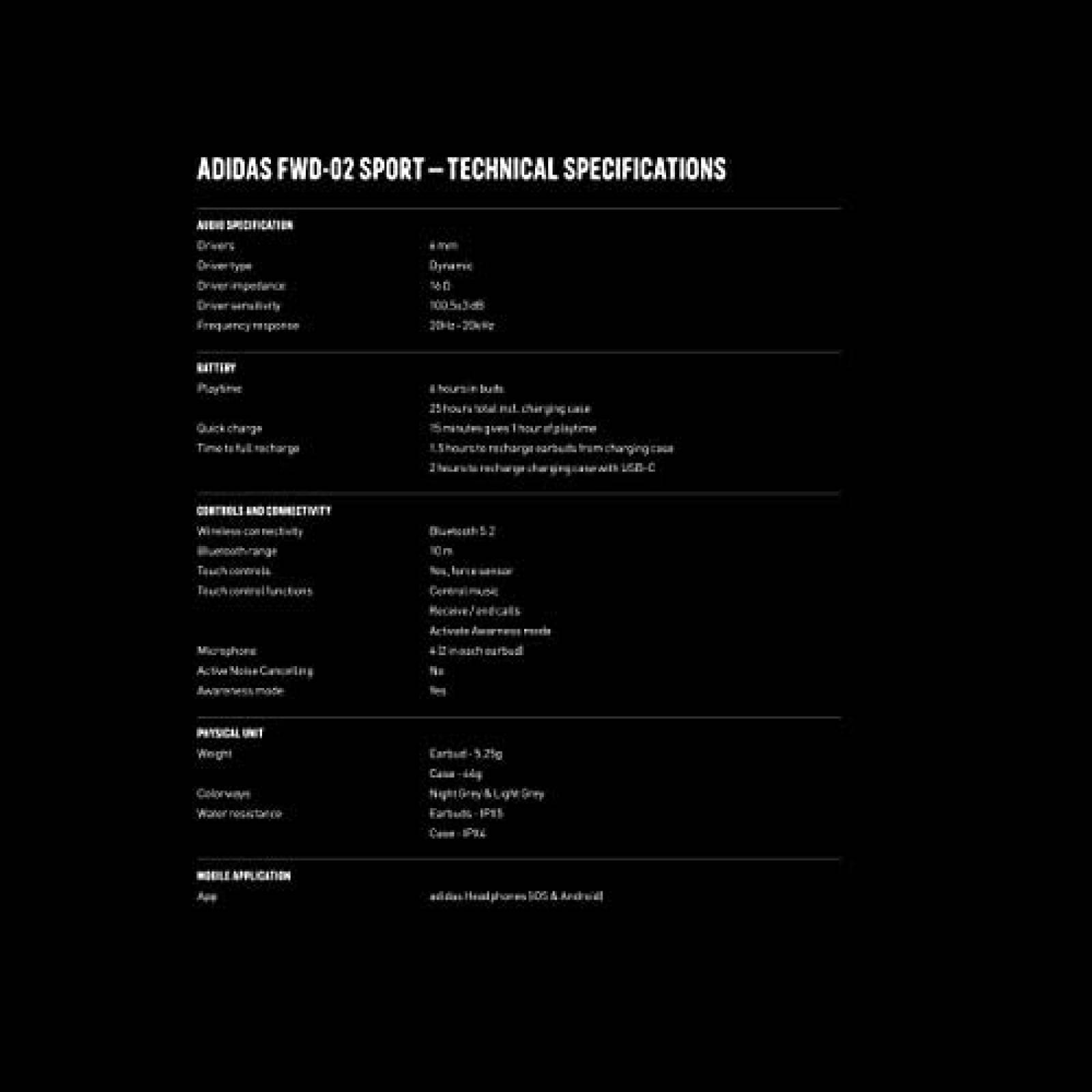 Audifonos Inalambricos Adidas Cancelacion de Sonido -Blanco