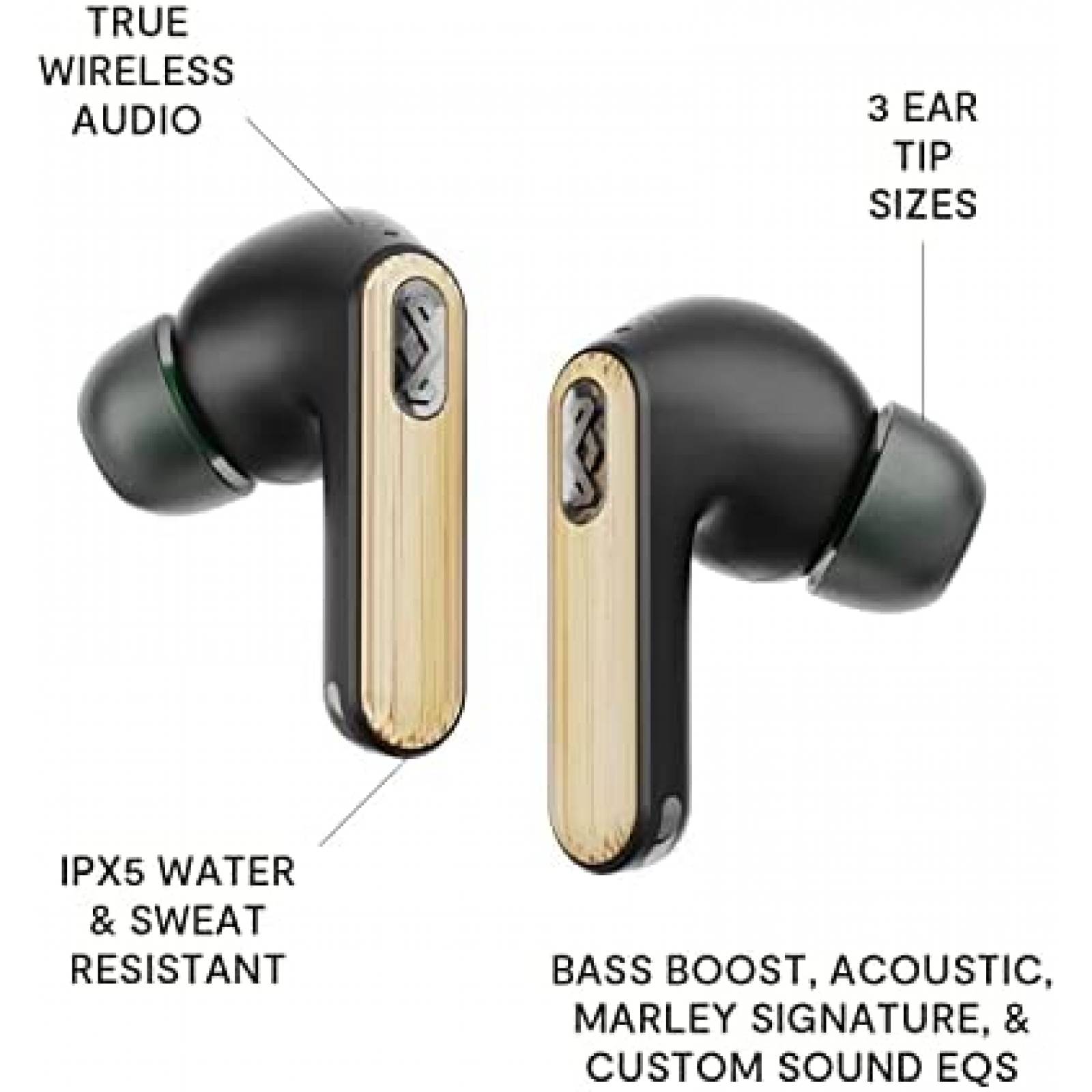 Audifonos Inalambricos House of Marley Cancelacion de Sonido