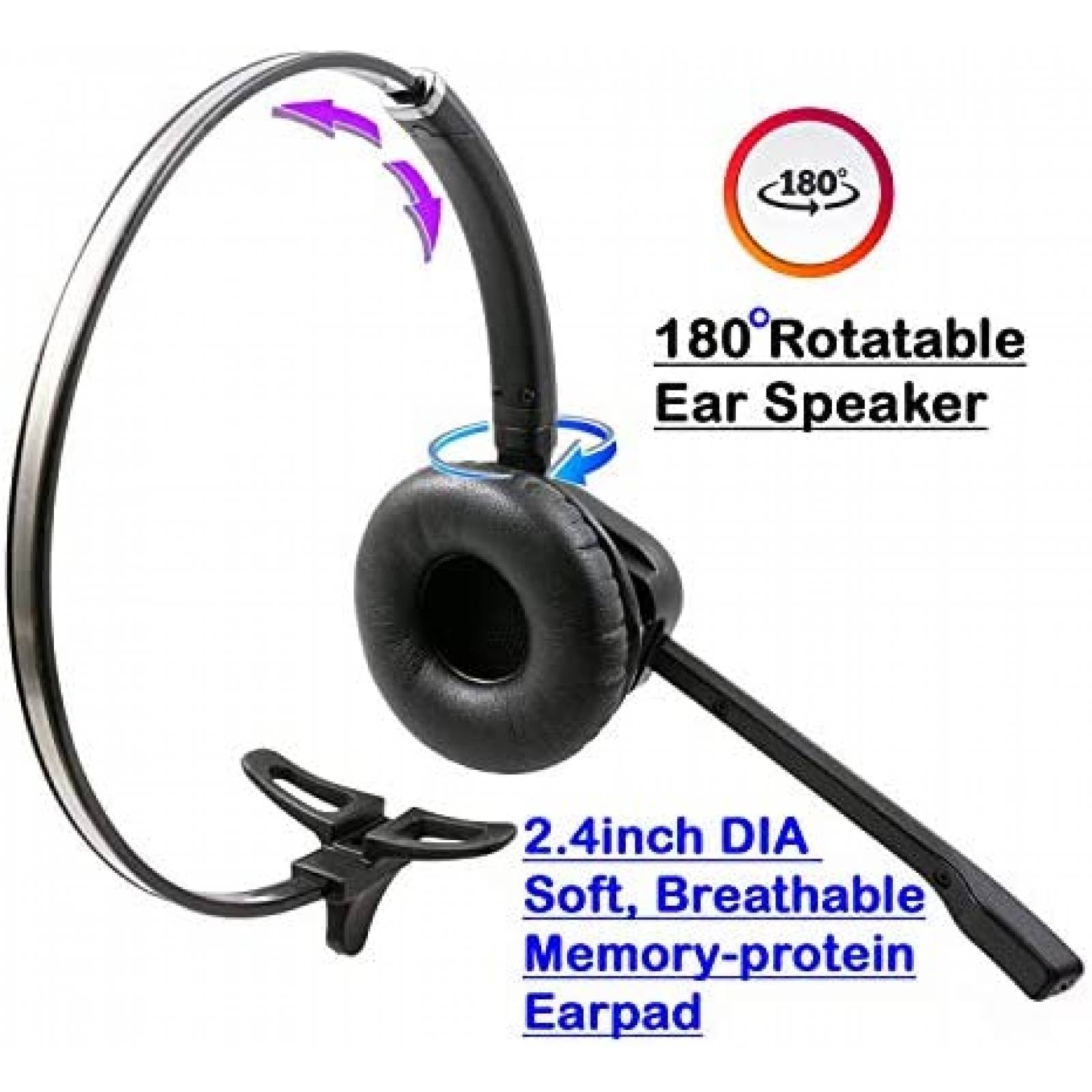 Diadema inalambrica INNOTALK Explorer para Telefono 90m -N