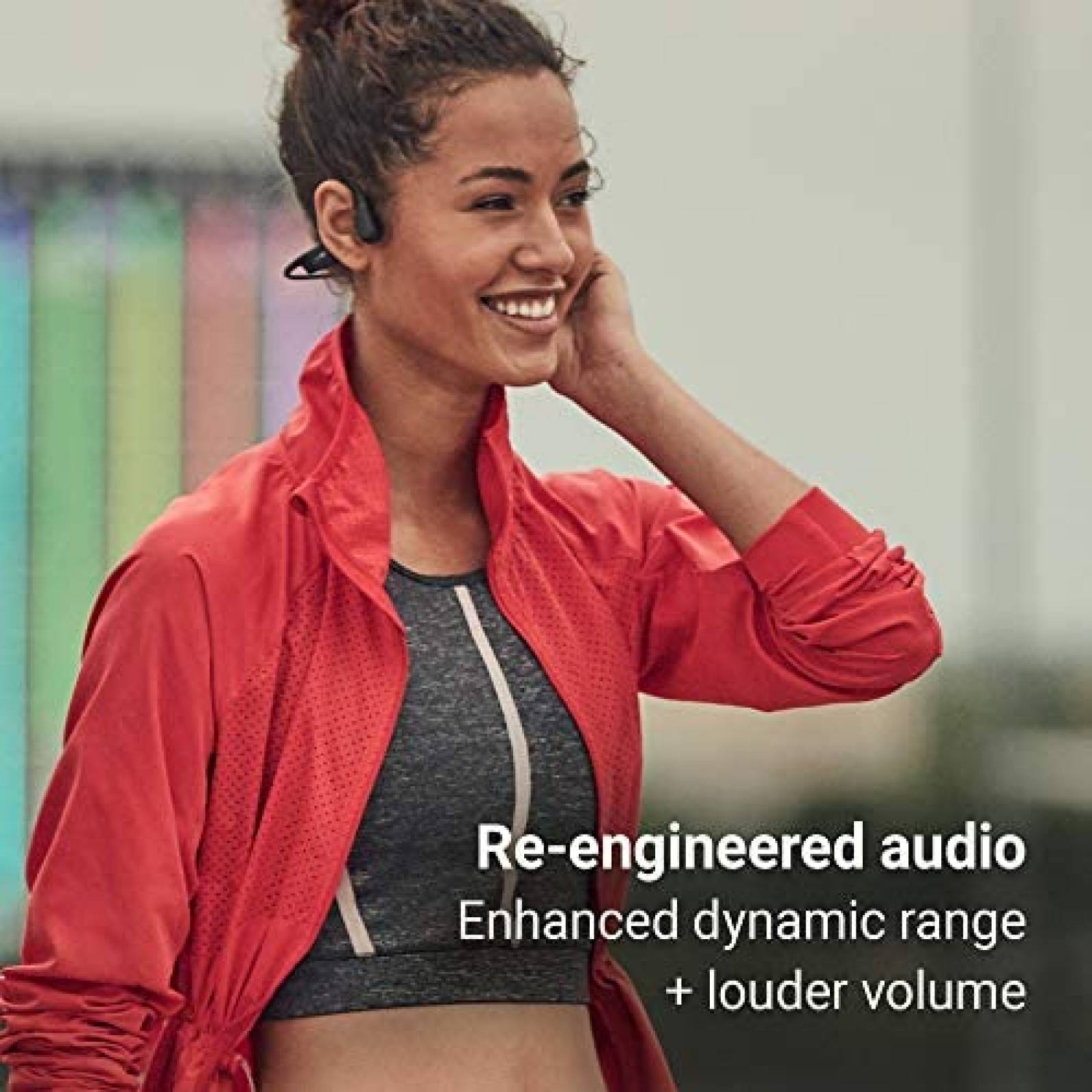 Audifonos Deportivos Aftershokz Aeropex con Bluetooth -Negro