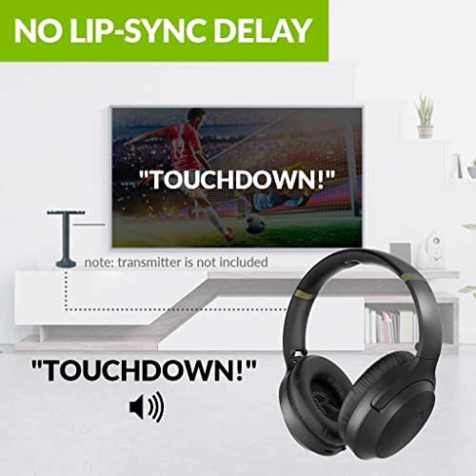 Transmisor de Audio Avantree Duet Triplet Base Diadema Extra