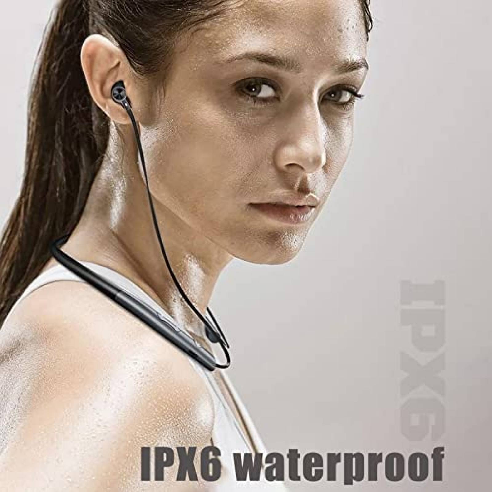 Audifonos Bluetooth ESSONIO Z1S Black Deportivos para Cuello