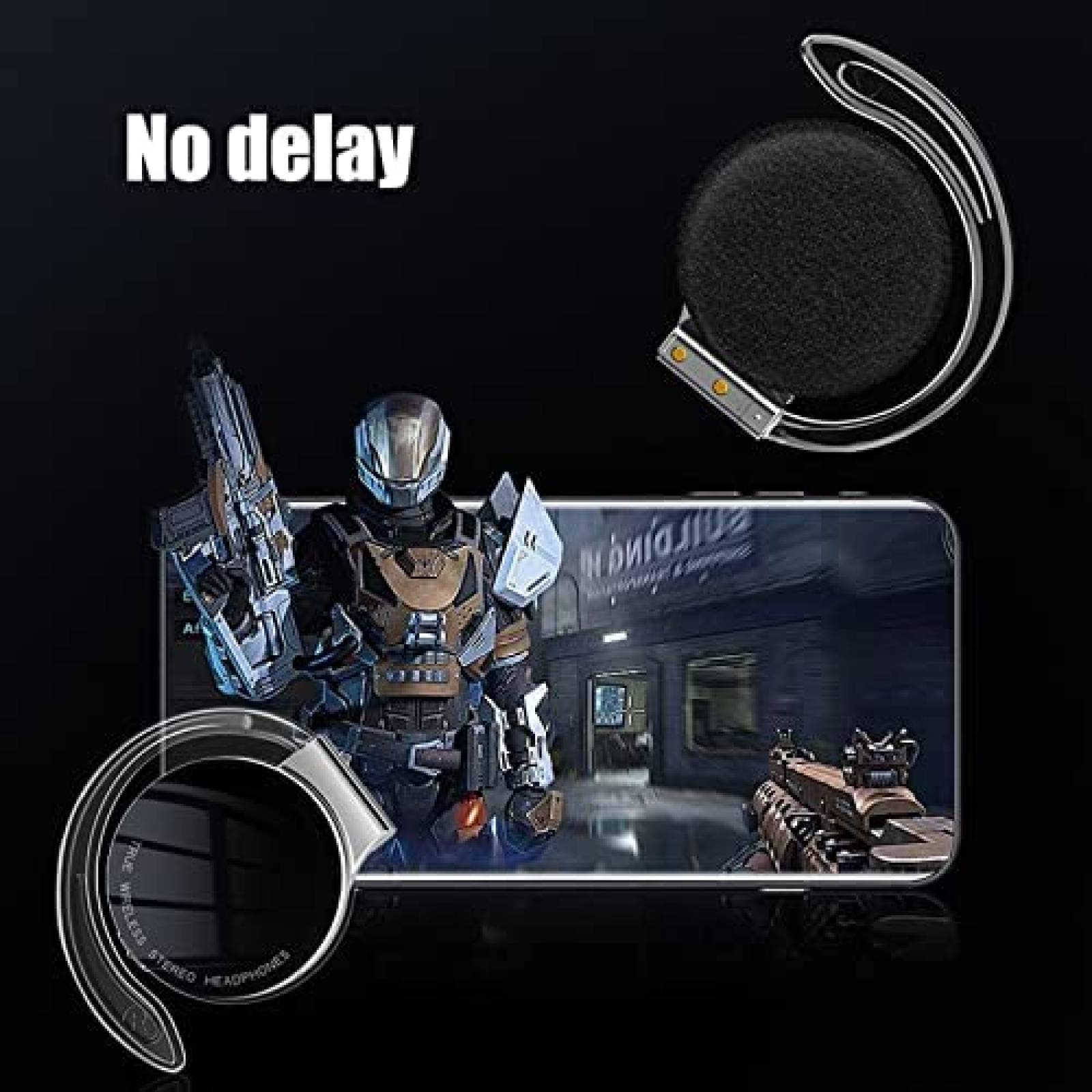 Audifonos Bluetooth ESSONIO Gaming Cancelacion de Sonido