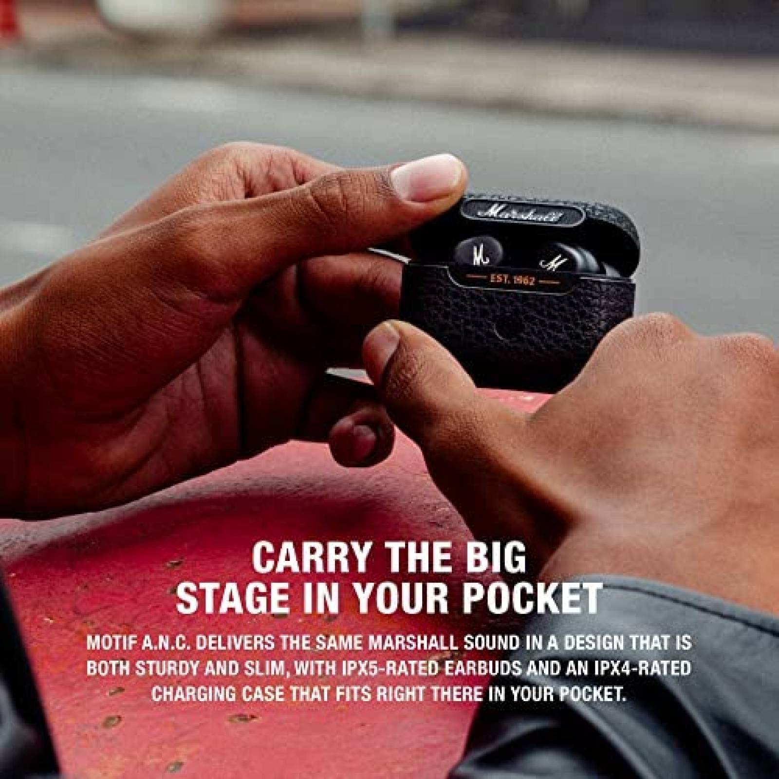 Audifonos Inalambricos Marshall Cancelacion de Sonido -Negro