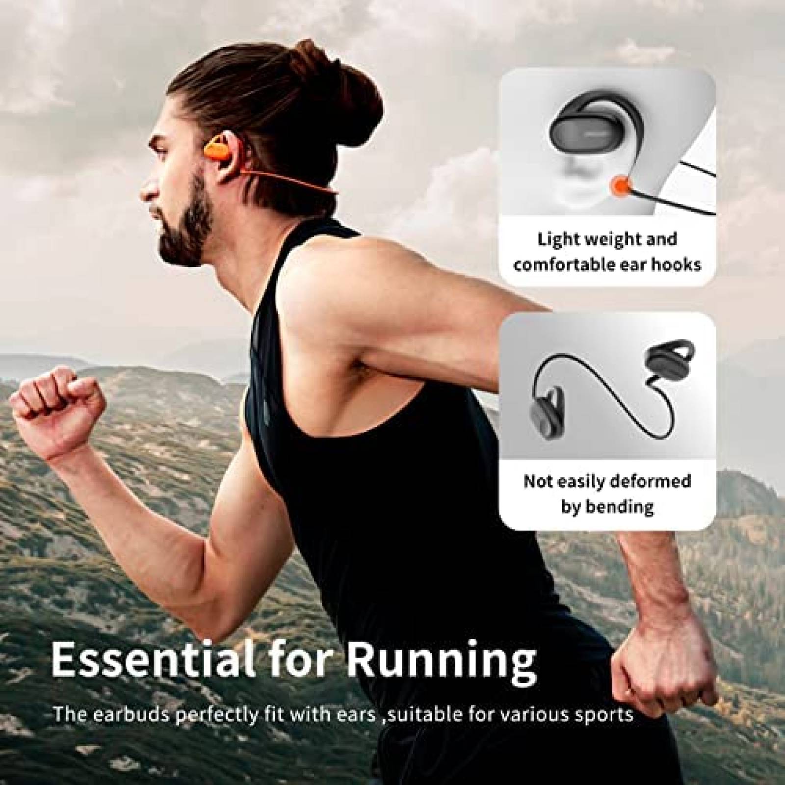 Audifonos Bluetooth para Cuello FREEDOTS Deportivos Fitness