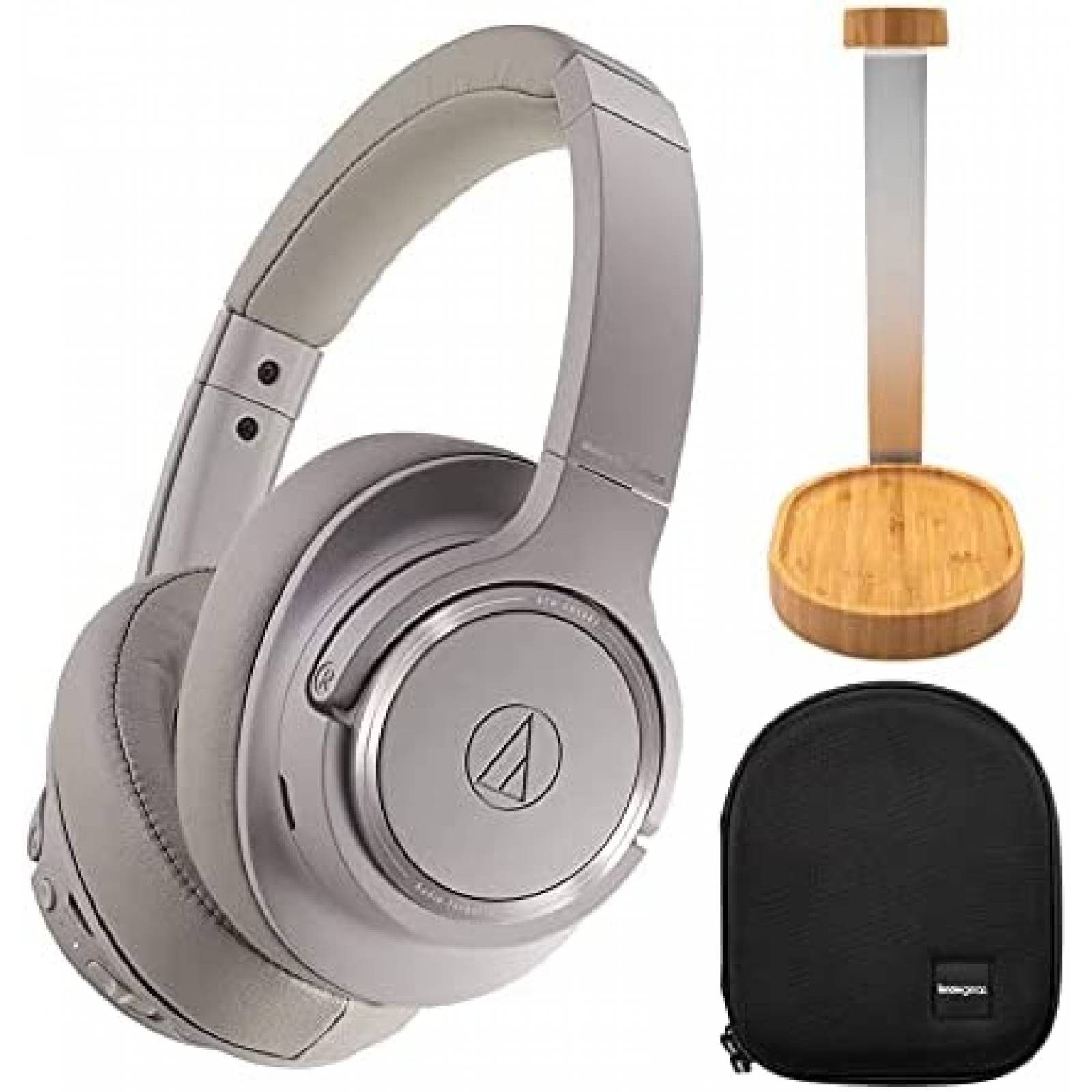 Audifonos Inalambricos Audio-Technica +Accesorios -Cafe