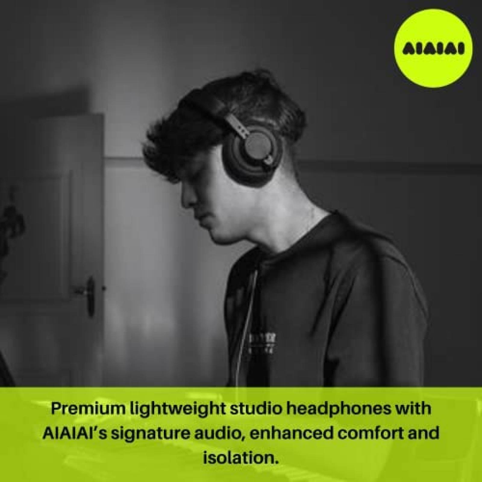 Audifonos AIAIAI Cancelacion de Sonido 3.5mm -Negro