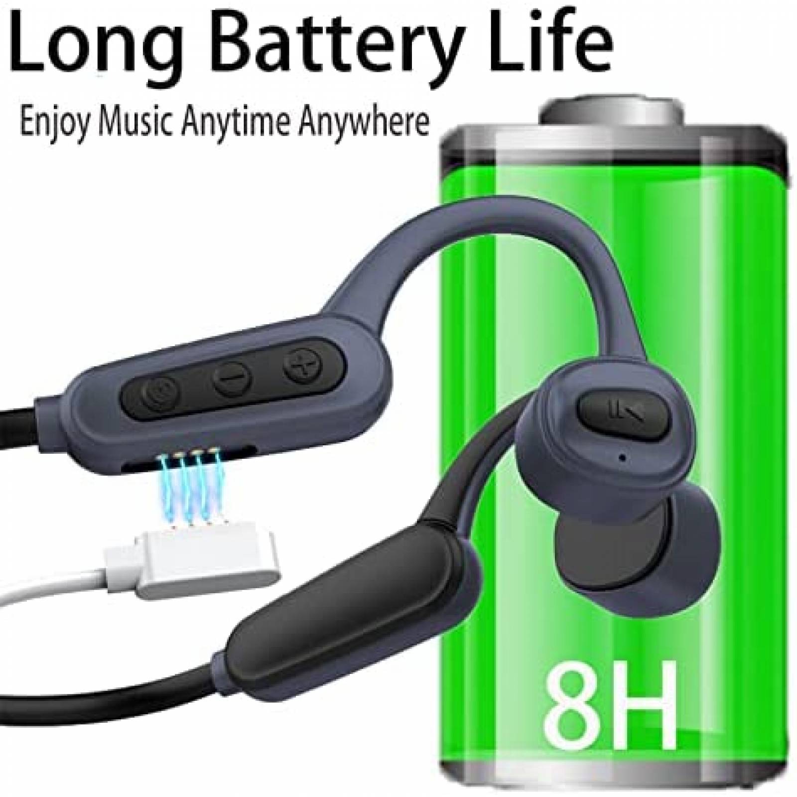 Auriculares IKXO Ergonomicos Cancelacion Ruido BT -Negro