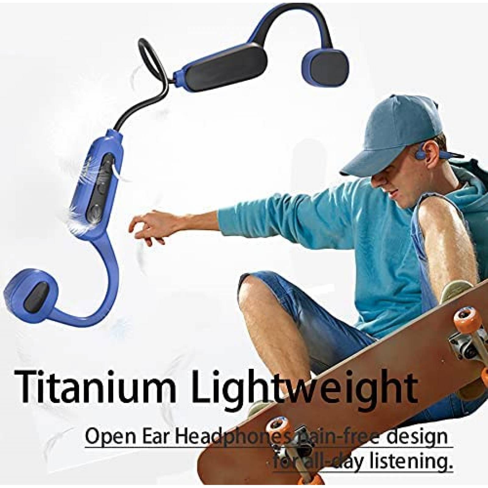 Auriculares IKXO Ergonomicos Cancelacion Ruido BT -Negro