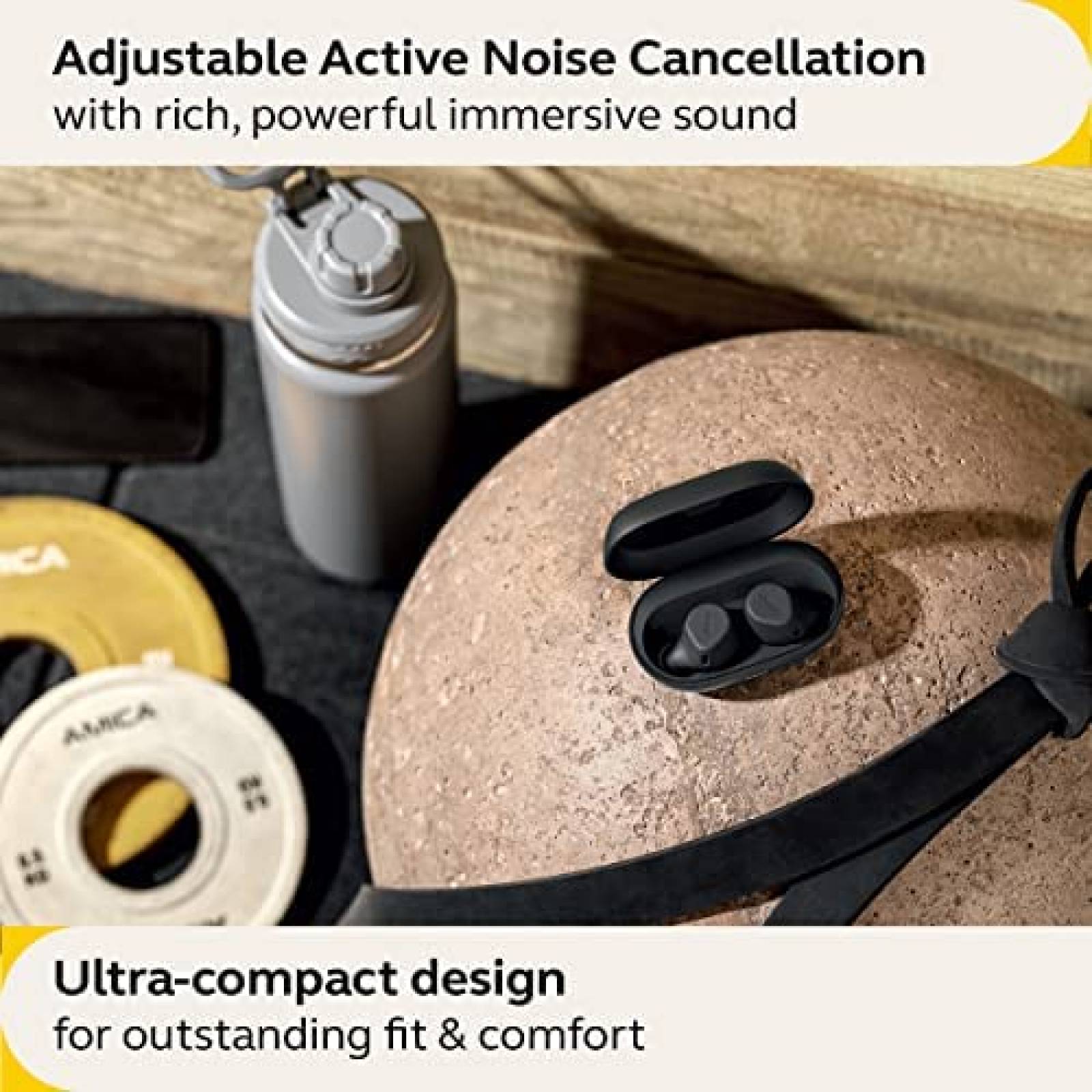 Audifonos Inalambricos Jabra Cancelacion de Sonido -Negro
