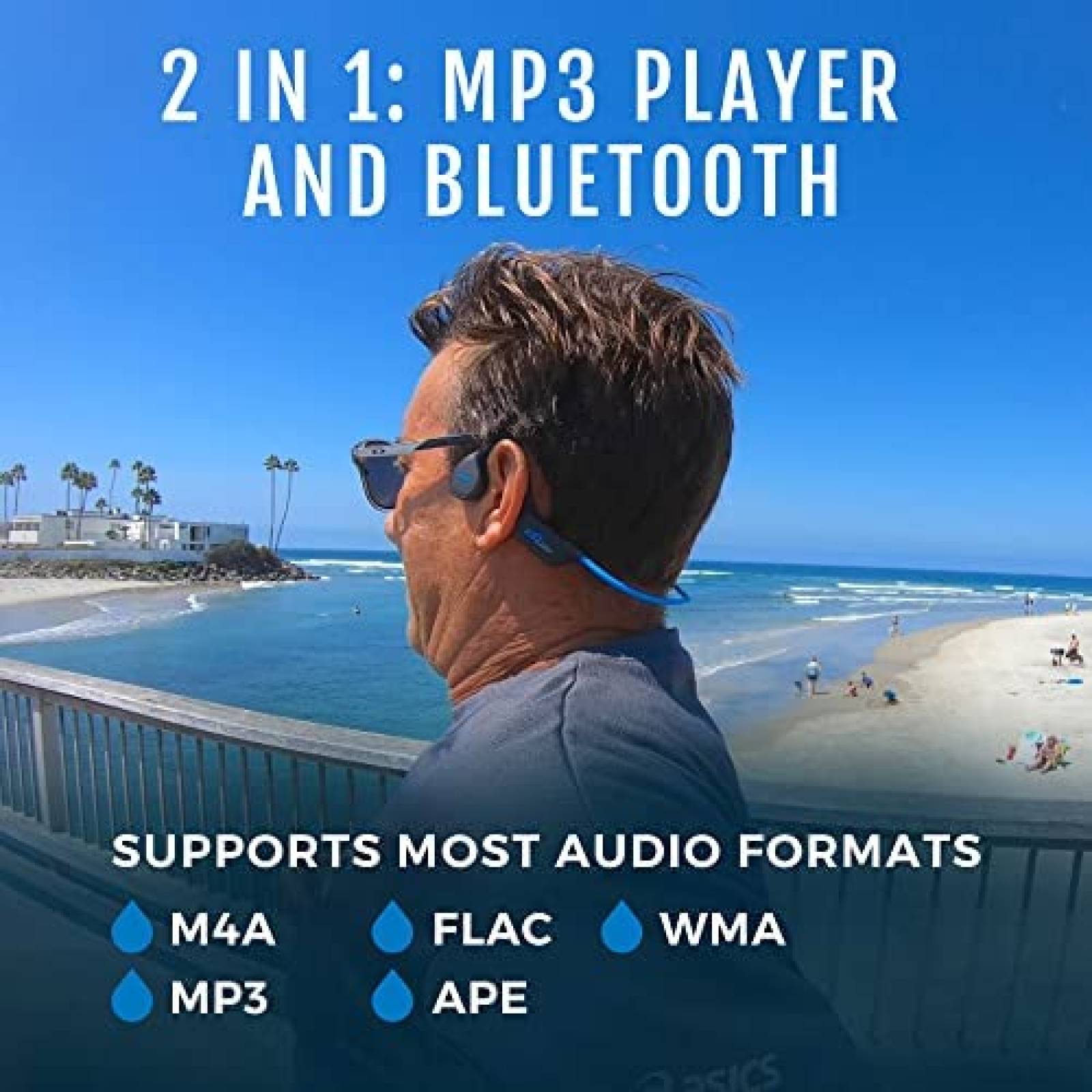 Auriculares H20 Ergonomicos Cancelacion Ruido BT -Negro