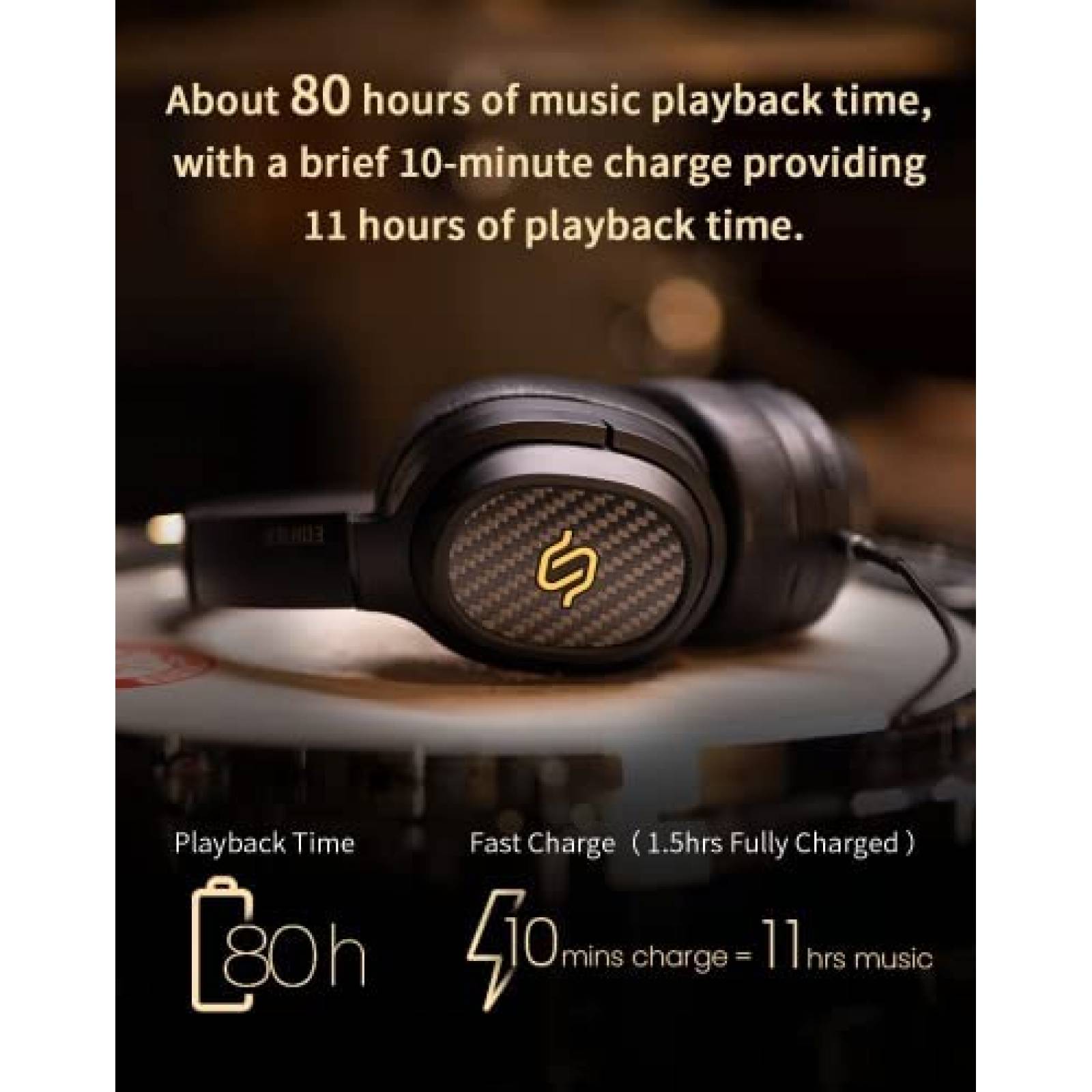 Audifonos Inalambricos Edifier Cancelacion de Sonido -Negro