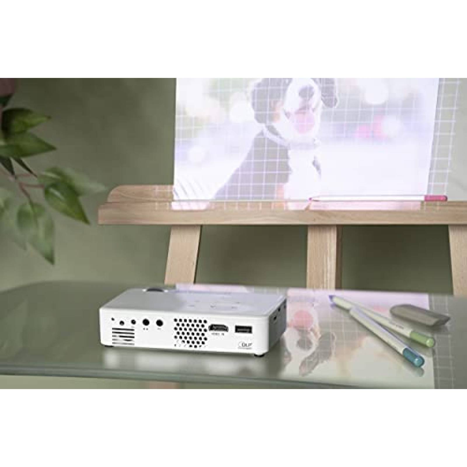 Proyector Artograph Flare 450 HDMI Control Remoto -Blanco