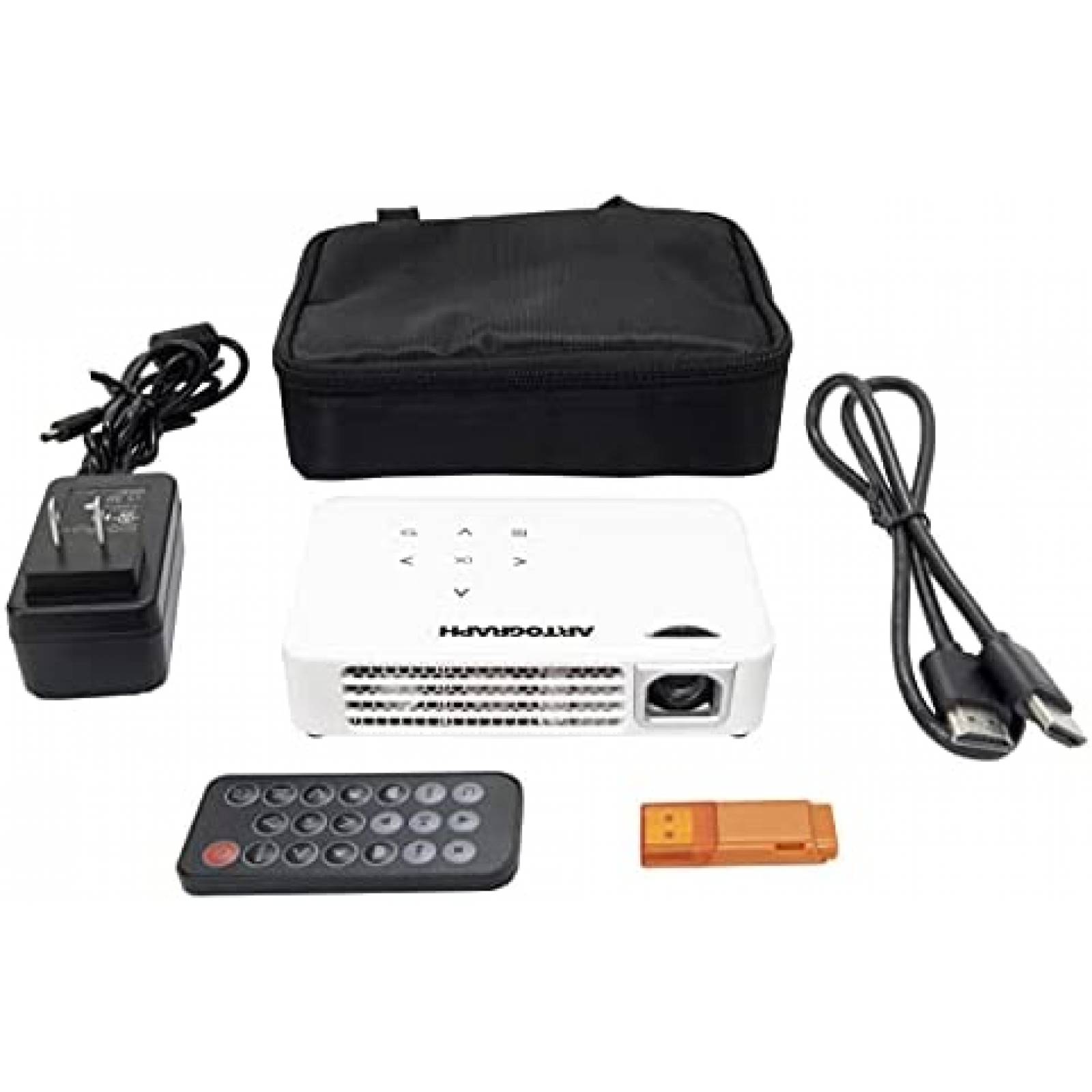 Proyector Artograph Flare 450 HDMI Control Remoto -Blanco