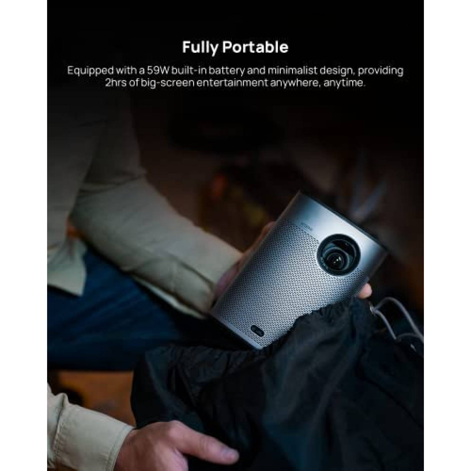 Proyector Portatil XGIMI 1080P 900 Lumenes con Altavoces