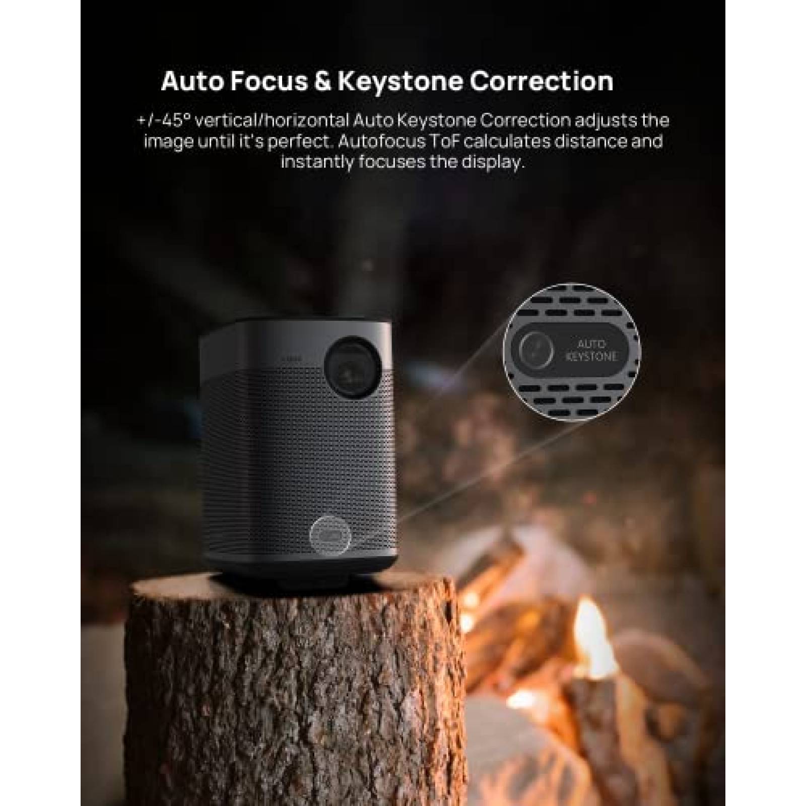 Proyector Portatil XGIMI 1080P 900 Lumenes con Altavoces