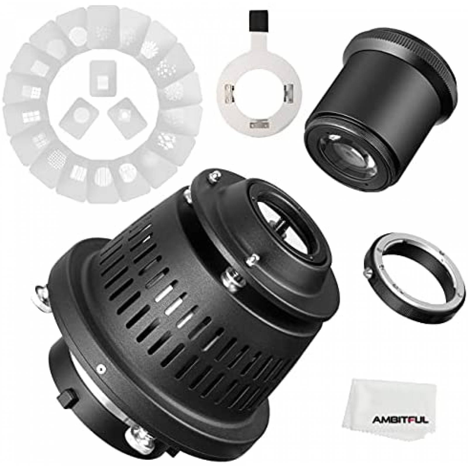 Adaptador de Lente AMBITFUL AL-16 PRO Nikon AI -Negro