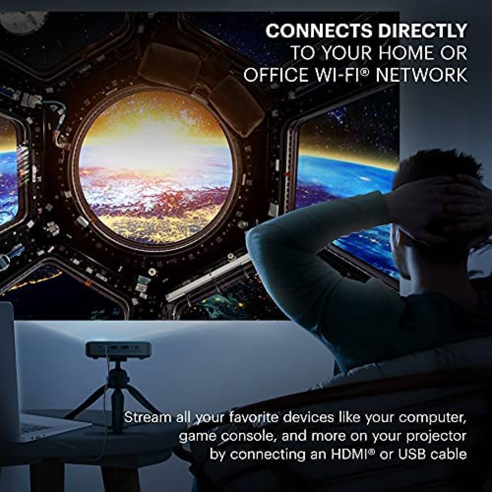 Proyector Portatil KODAK Luman 400 200 ANSI Lumenes -Blanco