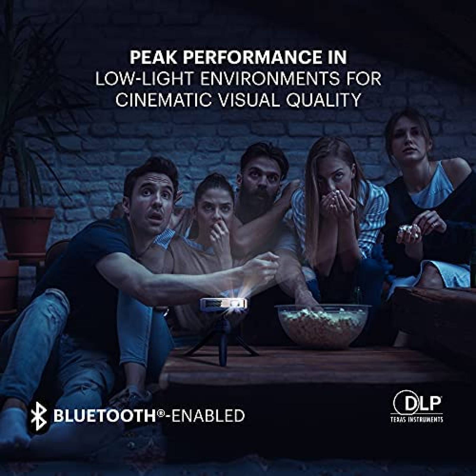 Proyector Portatil KODAK Luman 400 200 ANSI Lumenes -Blanco