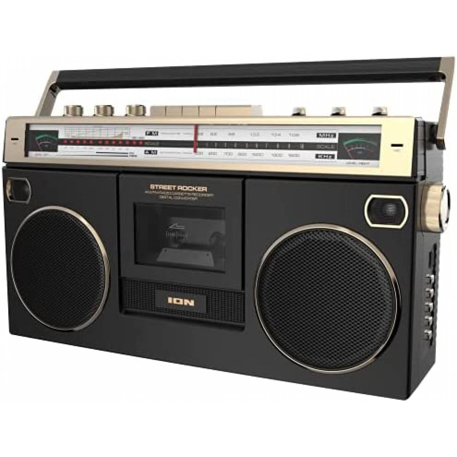 Estereo Portatil ION Street Rocker Puerto USB Radio AM-FM