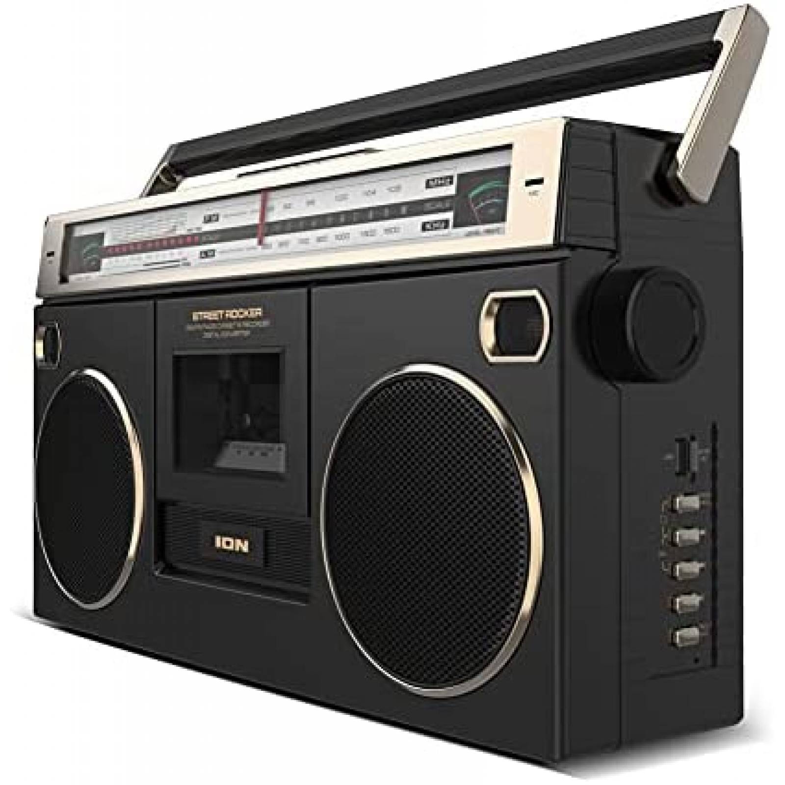 Estereo Portatil ION Street Rocker Puerto USB Radio AM-FM
