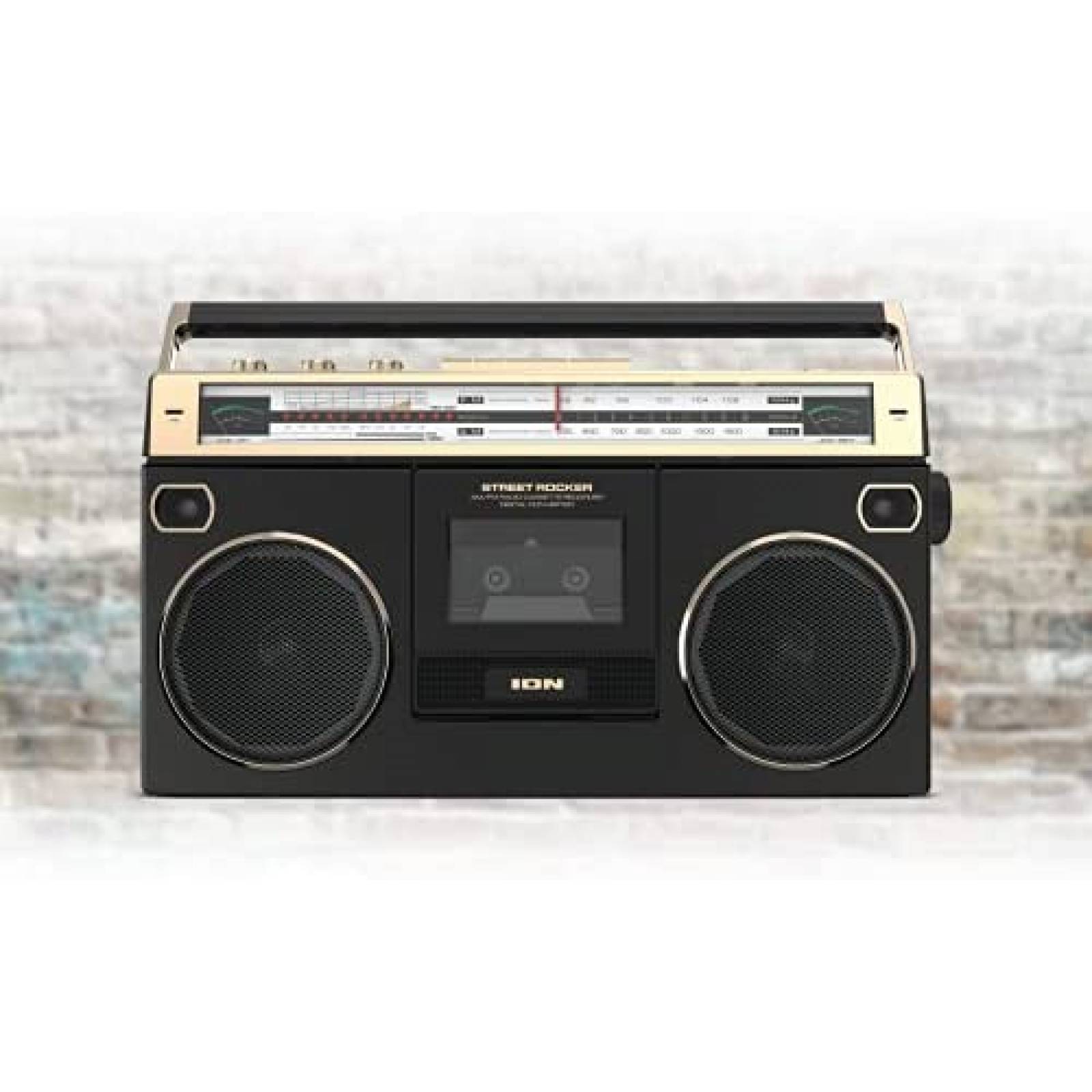 Estereo Portatil ION Street Rocker Puerto USB Radio AM-FM