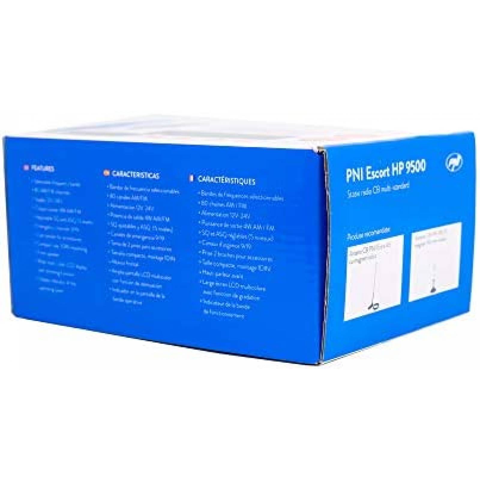 Sistema de Radio Onpro Multiestandar ASQ VOX 4W AM-FM -Negro