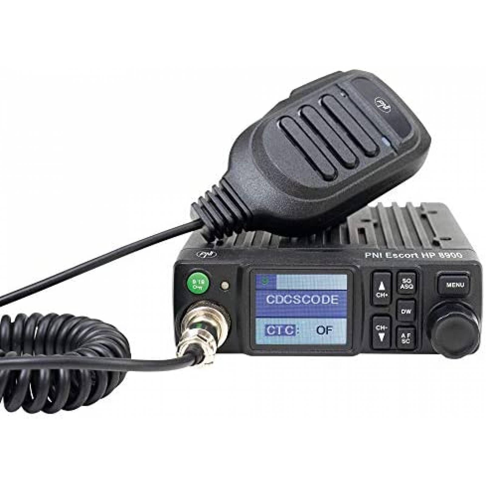 Sistema de Radio PNI Escort HP 8900 ASQ 12V/24V AM-FM -Negro