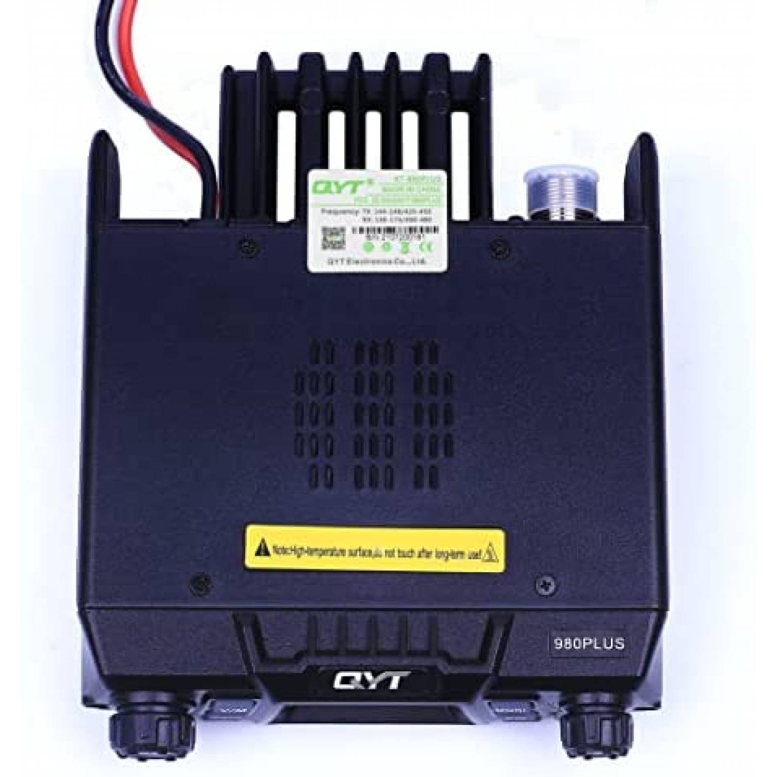 Sistema de Radio QYT KT-980PLUS VHF/UHF 50W -Negro