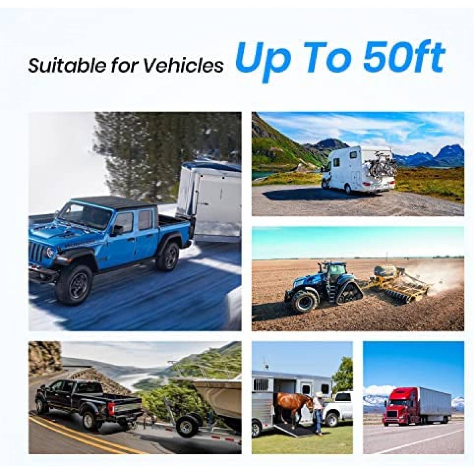 Sistema de Camara AUTO-VOX Para Camion 1080p Monitor