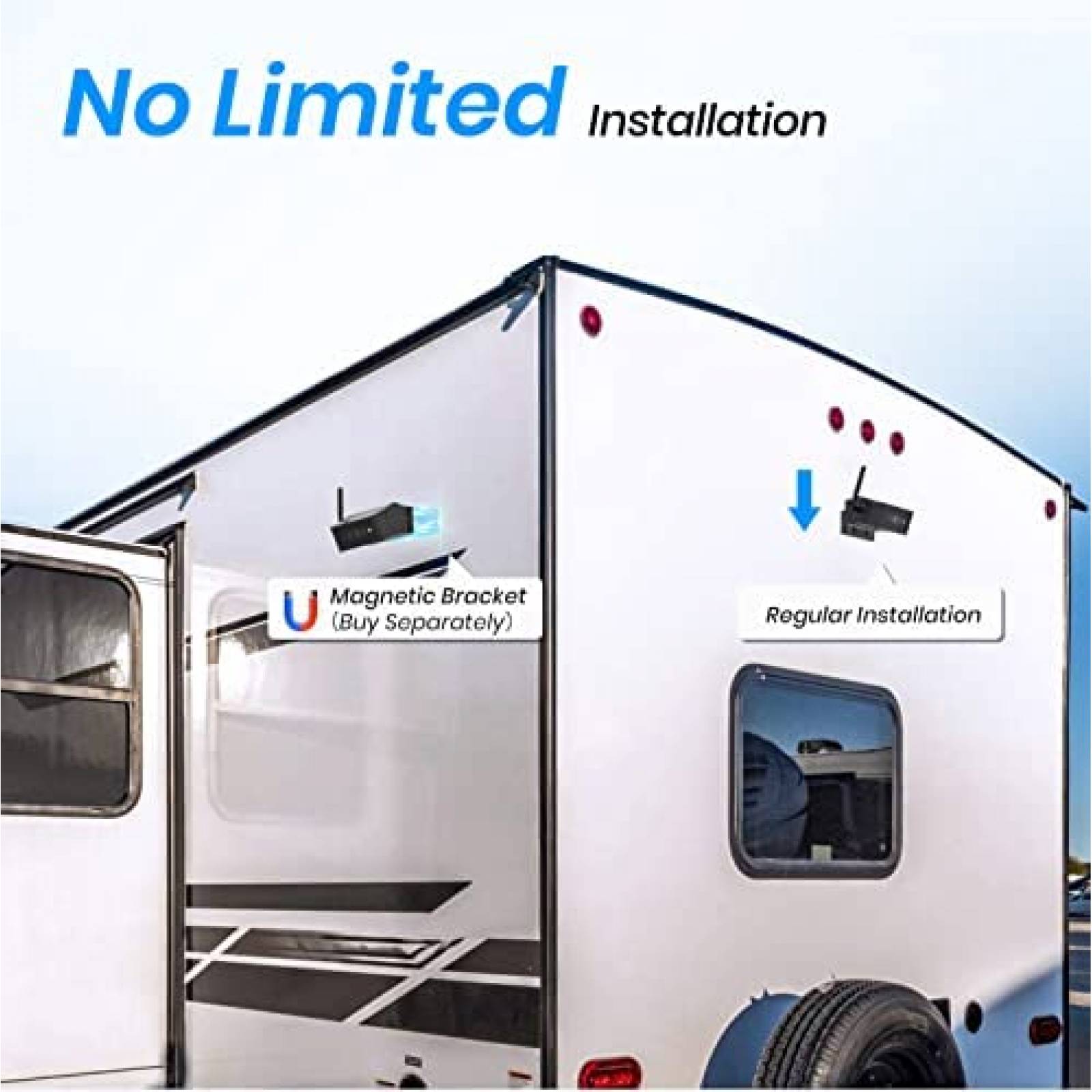 Sistema de Camara AUTO-VOX Para Camion 1080p Monitor