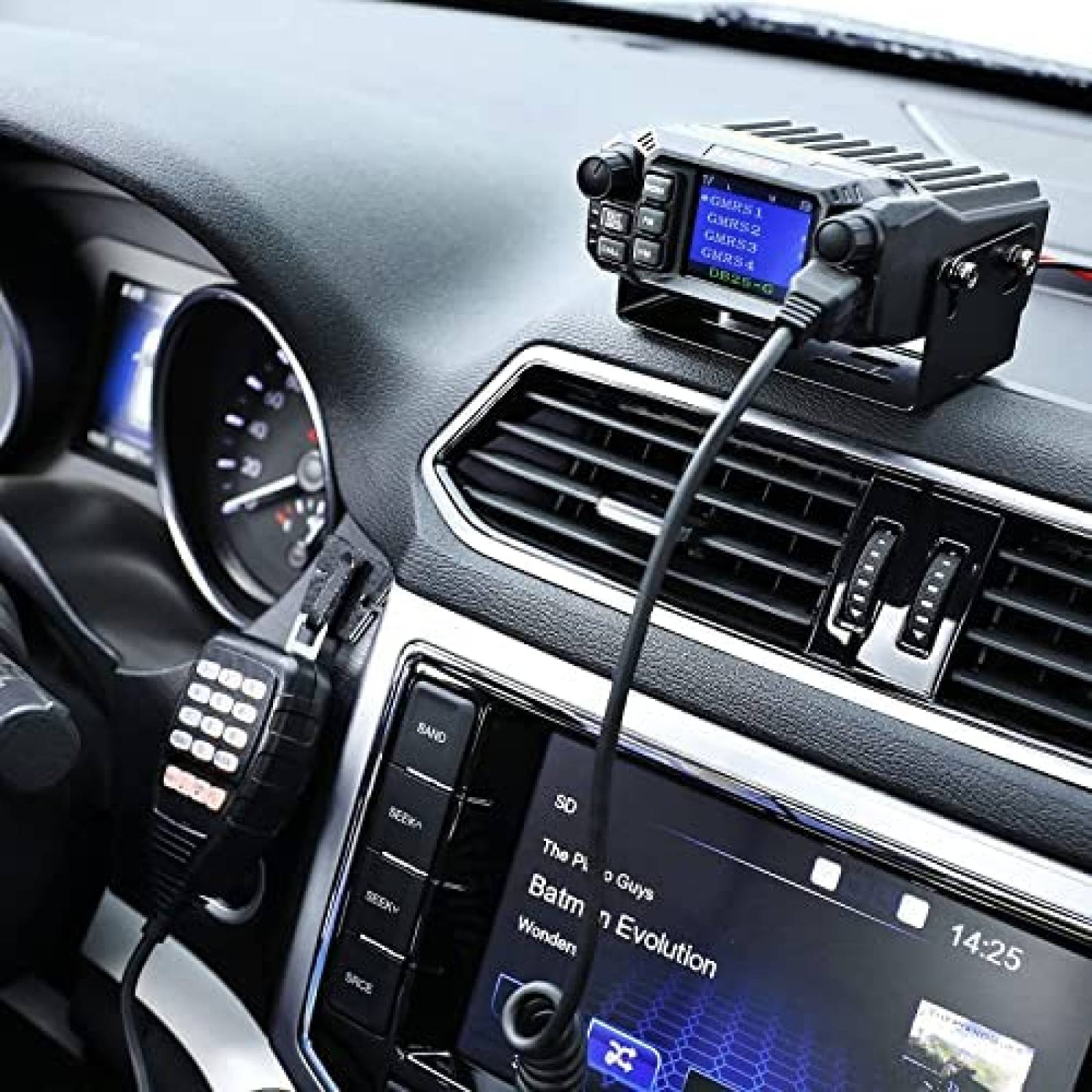 Radio Radioddity DB25-G 2 Vias GMRS 25W Receptor de Escaneo