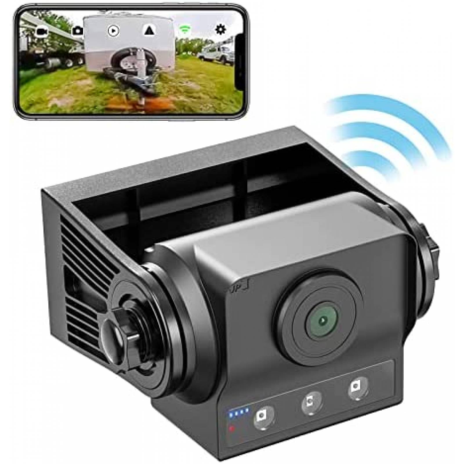 Camara de Reversa ECOCONUT Para Coches/Camionetas/Trailer