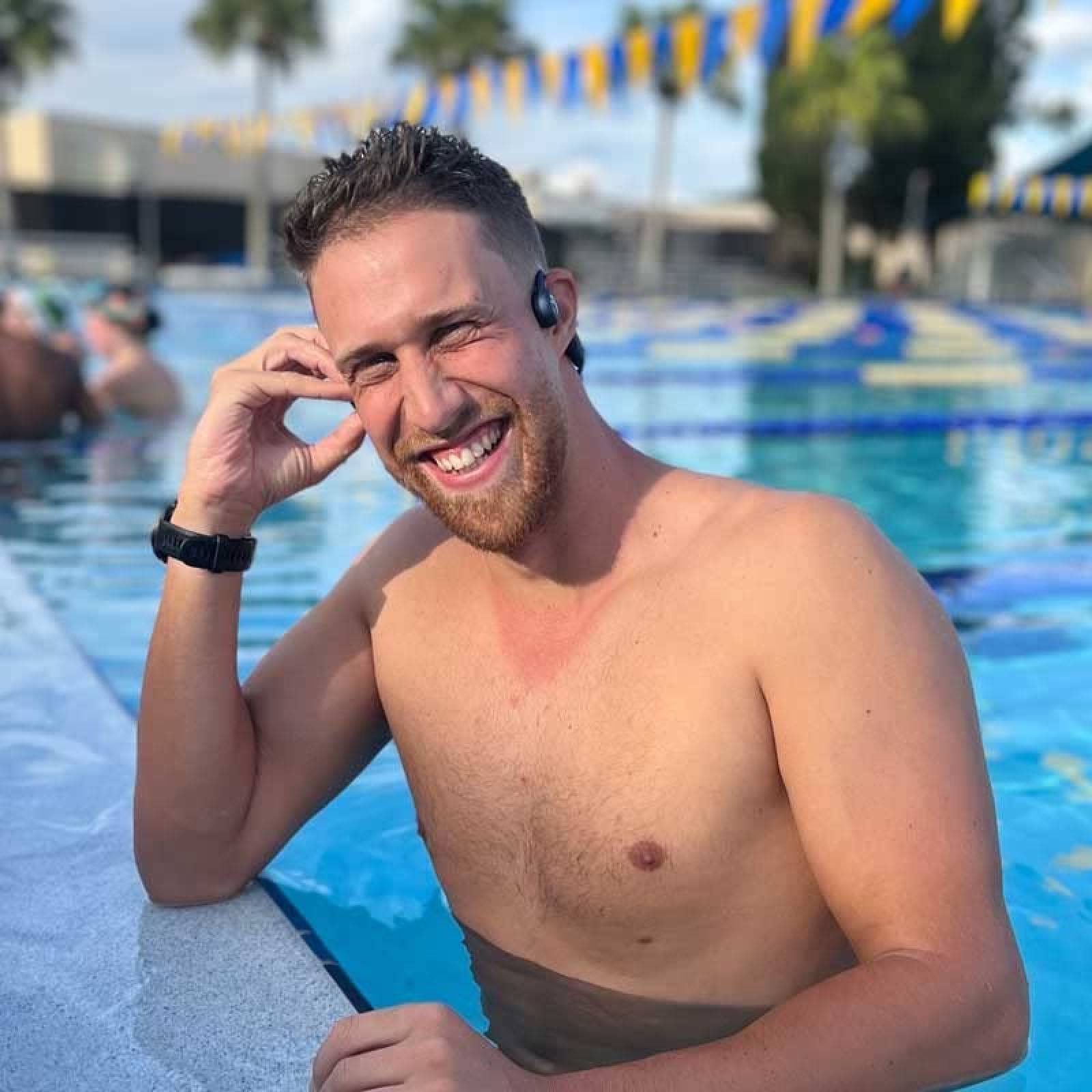 Audifonos Conduccion osea para Cuello Swimbuds para Nadar