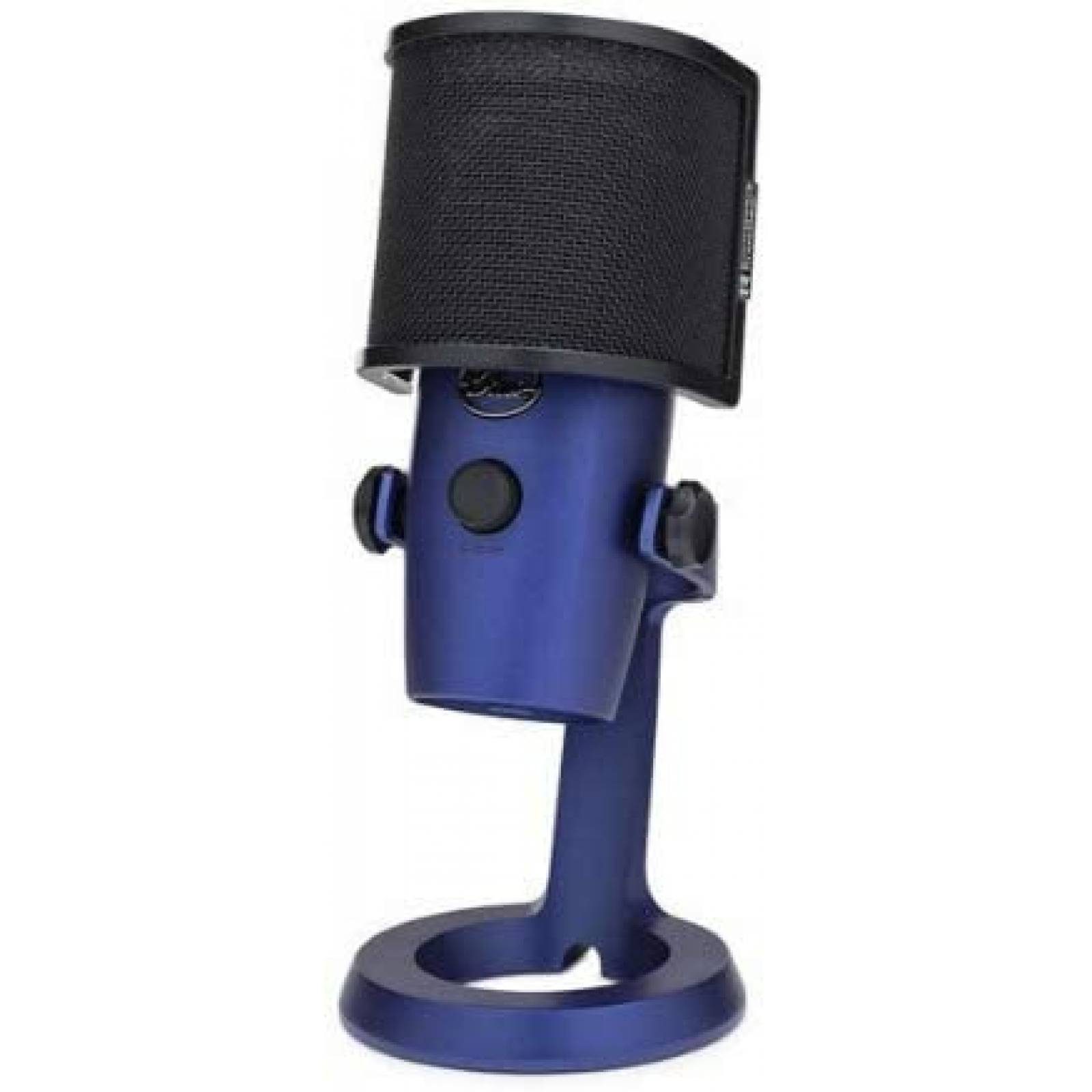Microfono Blue Microphones con Filtro Knox Gear Pop -Azul