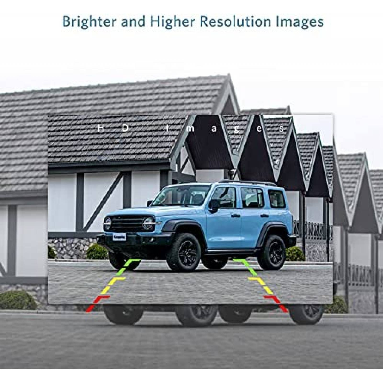 Camara de Reversa Cargoplay Para Camioneta HD 1080p Monitor