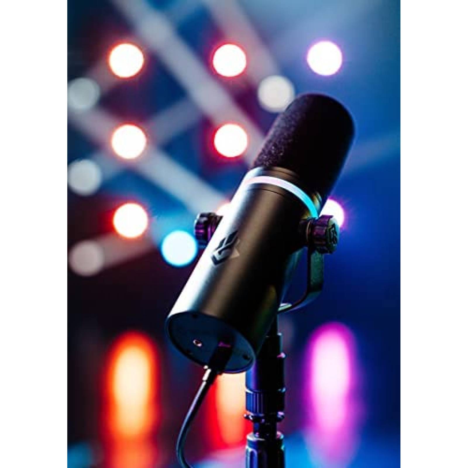 Microfono BEACN con Iluminacion RGB USB Eliminacion de Ruido