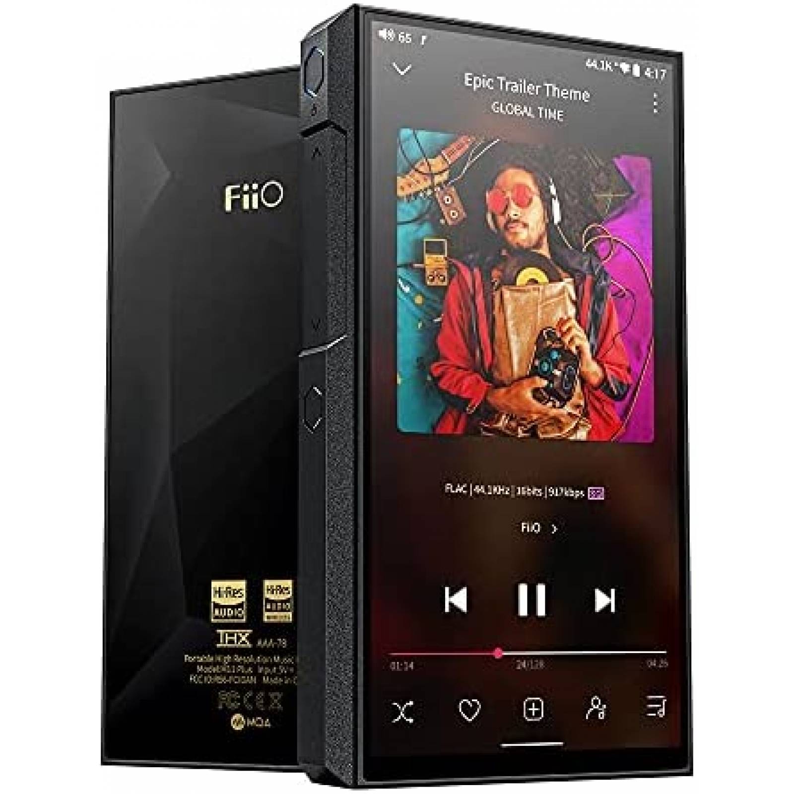 Reproductor MP3/MP4 FiiO M11Plus Portatil Bluetooth -Negro