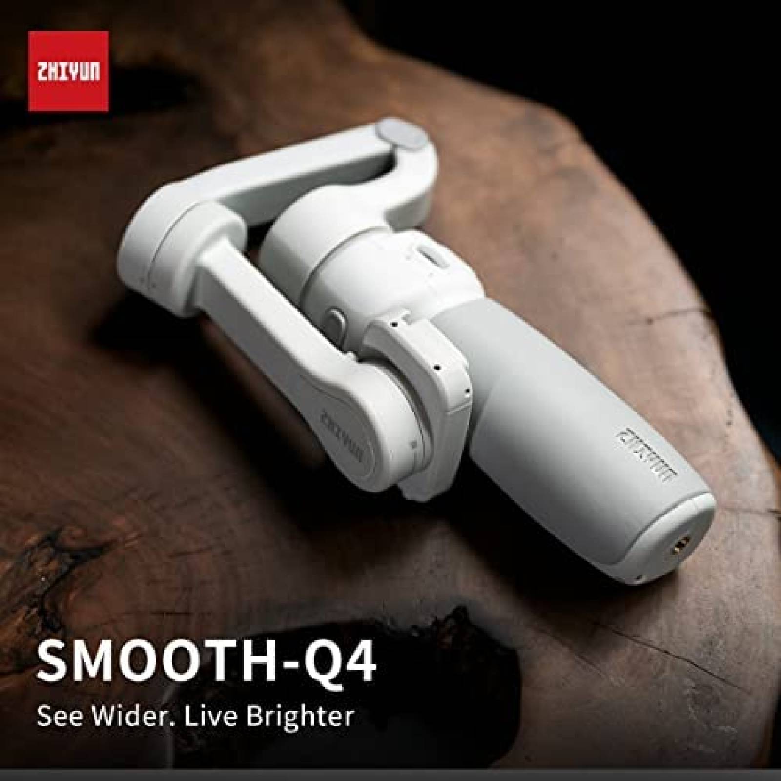 Estabilizador Celular Zhiyun Smooth Q4 c/Accesorios -Negro