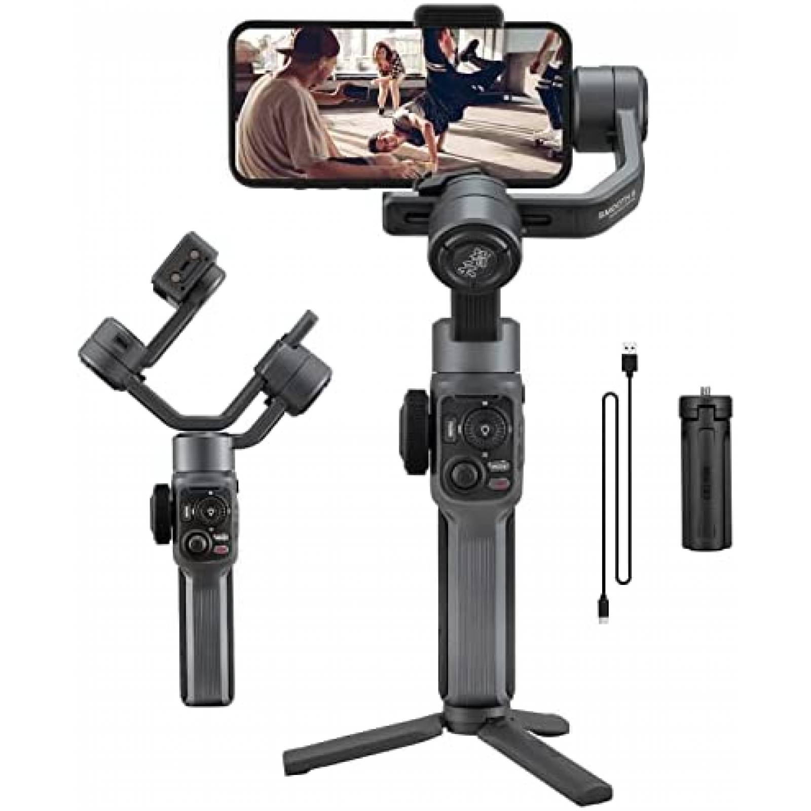 Estabilizador Para Celular ZHIYUN Para Iphone 14 -Negro