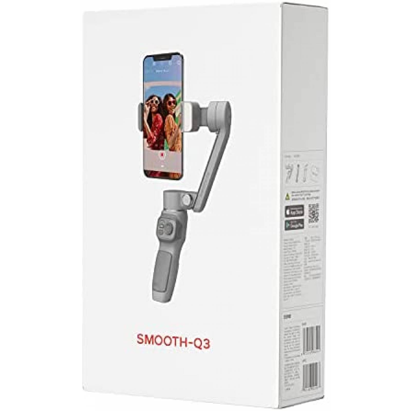 Estabilizador en tres ejes para smartphone, Smooth Q3 versión