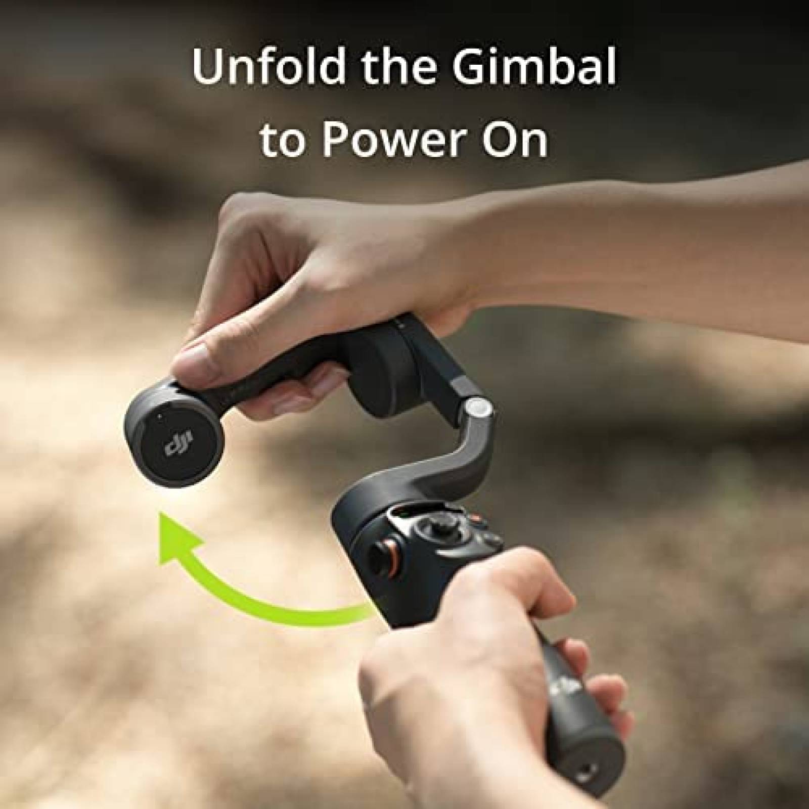 DJI Gimbal OSMO soporte de cámara de teléfono celular, negro